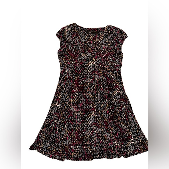 Jones New York Multi Color Print Stretchy Flowy - Picture 2 of 9